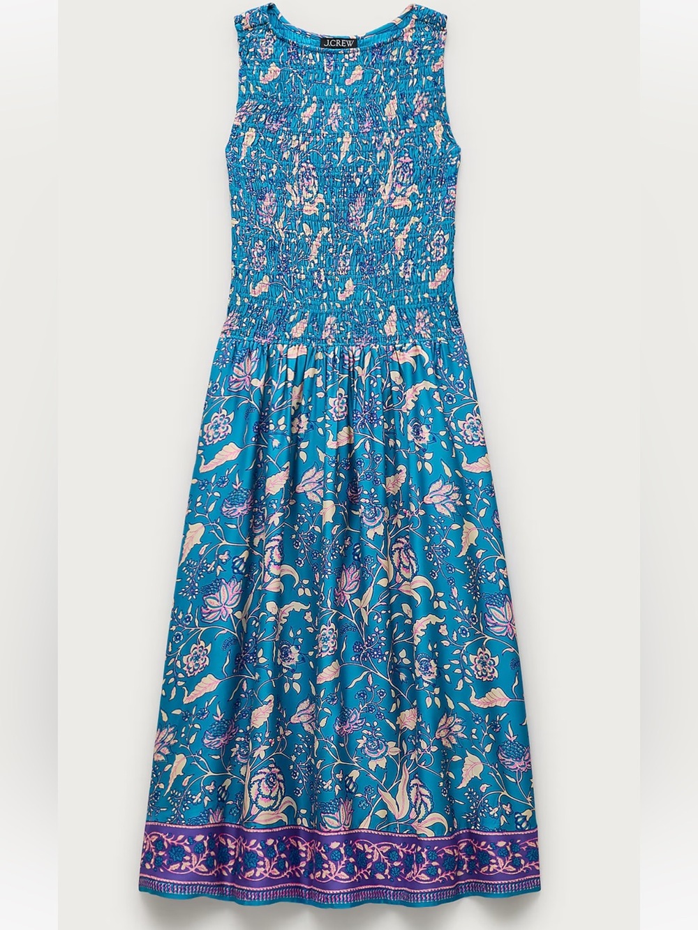 NWT J. Crew Lina midi dress in floral print in Size Small - Picture 4 of 9